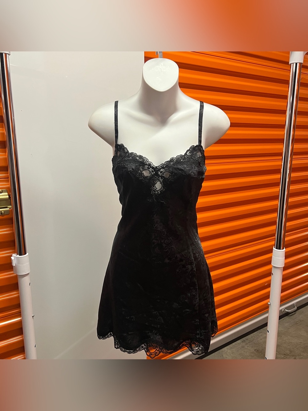 Victoria's Secret Black Slip Chemise